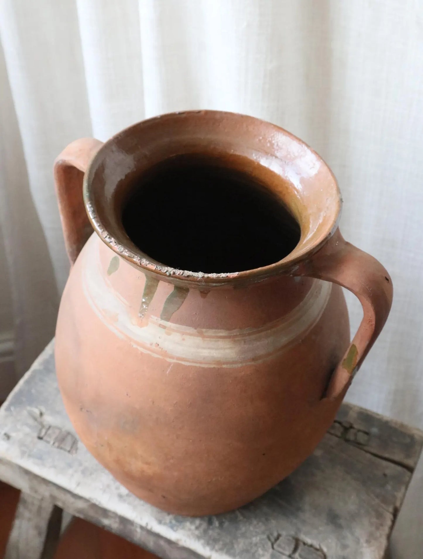 Antique Terracotta Large Vase