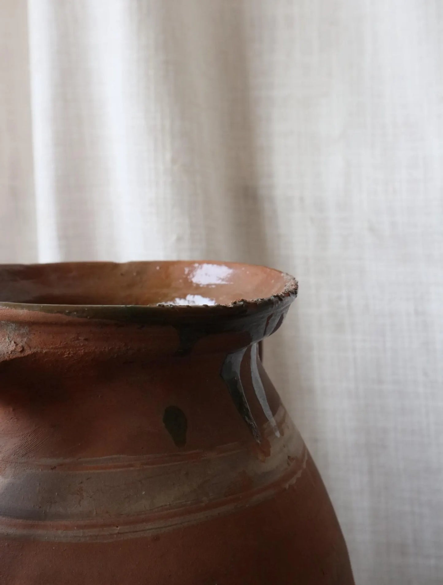 Antique Terracotta Large Vase