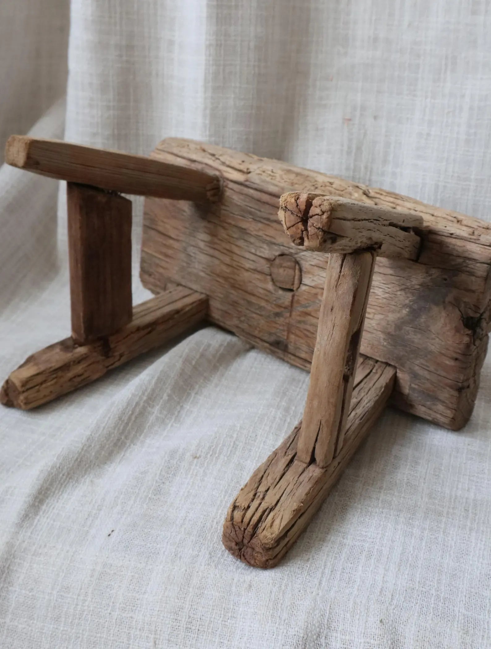 Rustic Antique Milking stool