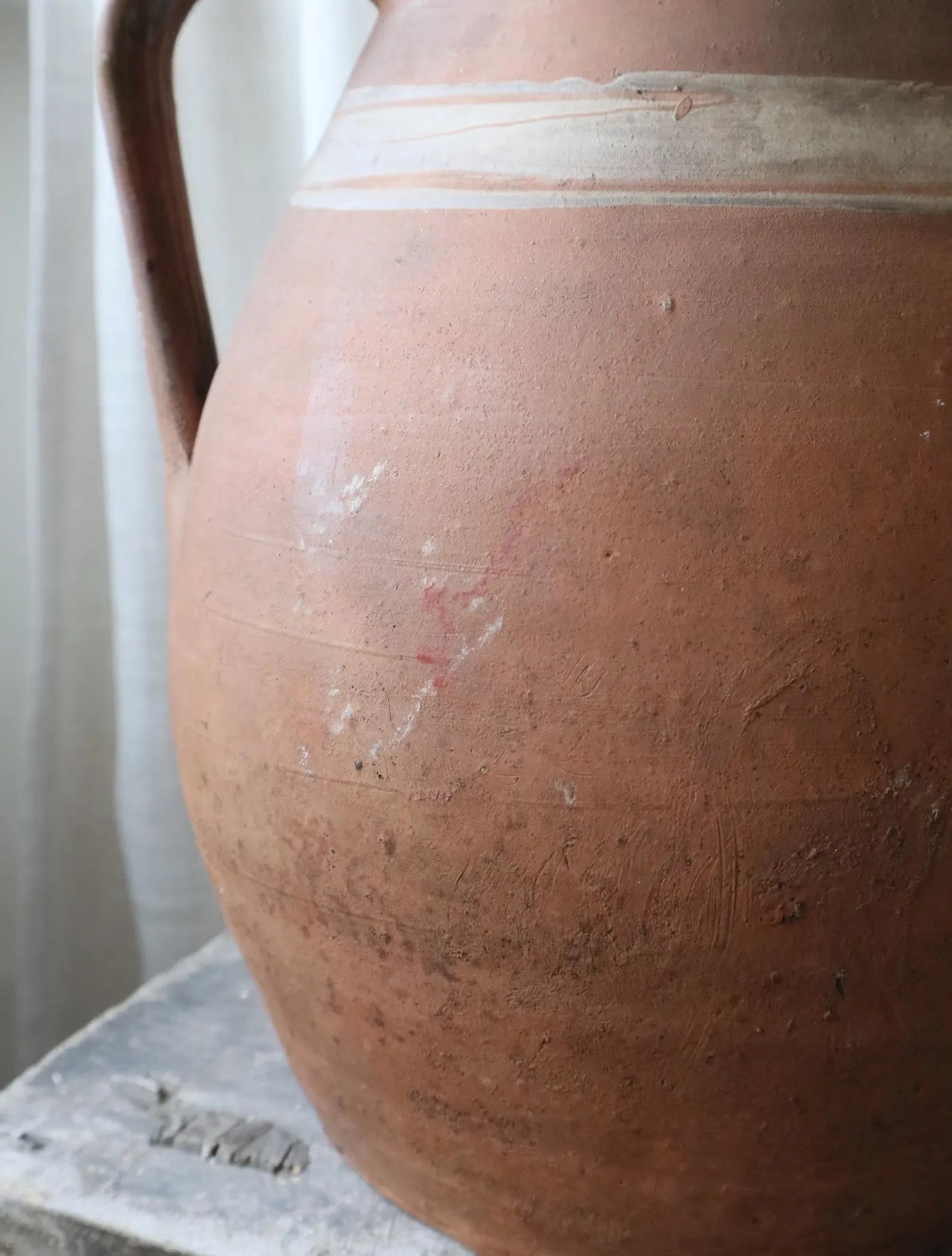 Antique Terracotta Large Vase