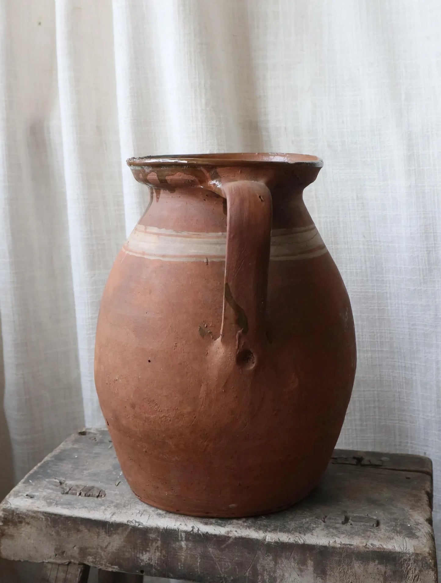 Antique Terracotta Large Vase