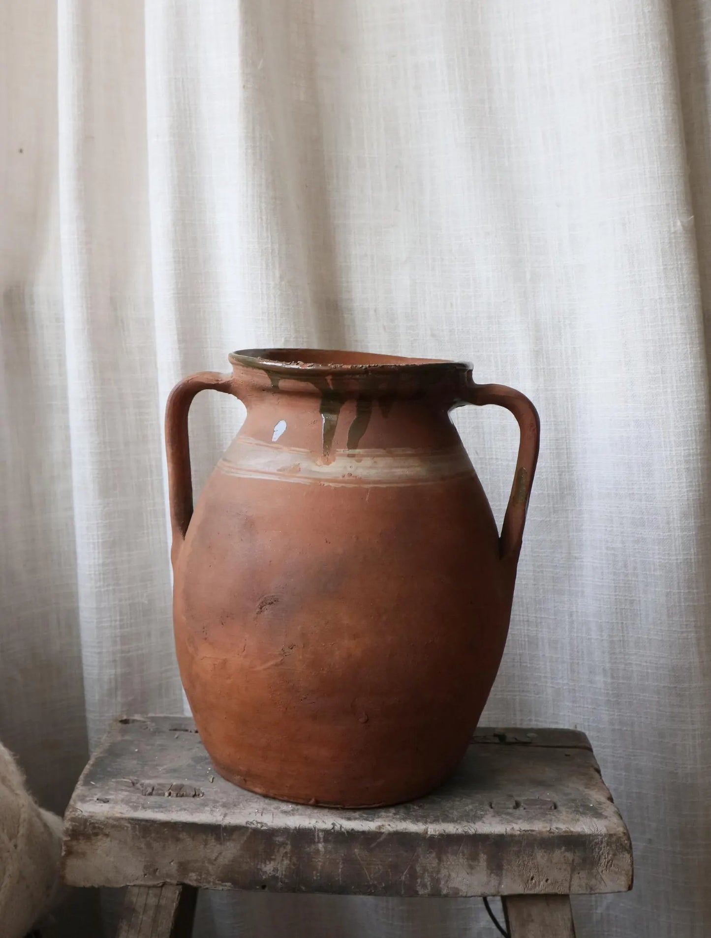 Antique Terracotta Large Vase