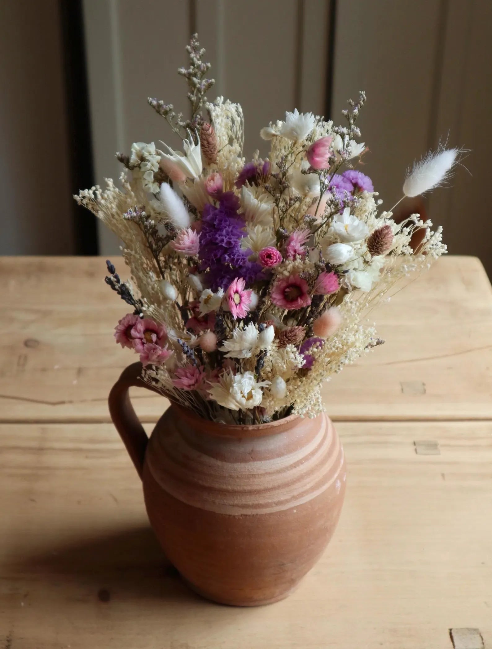 Elara Pastel Dried Flower Bouquet