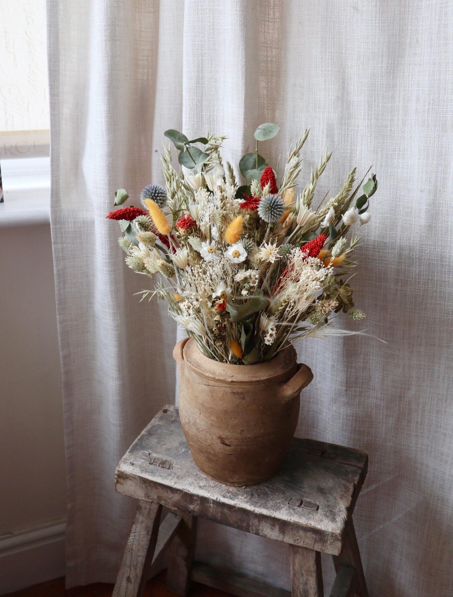 Alma Colourful Dried Flower Bouquet