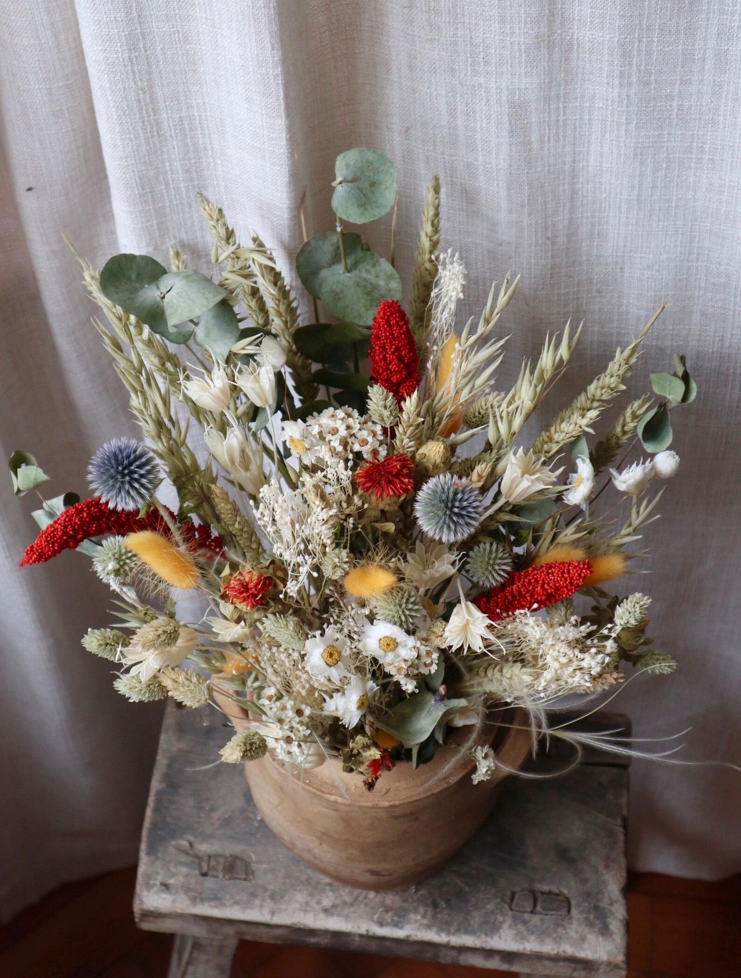 Alma Colourful Dried Flower Bouquet