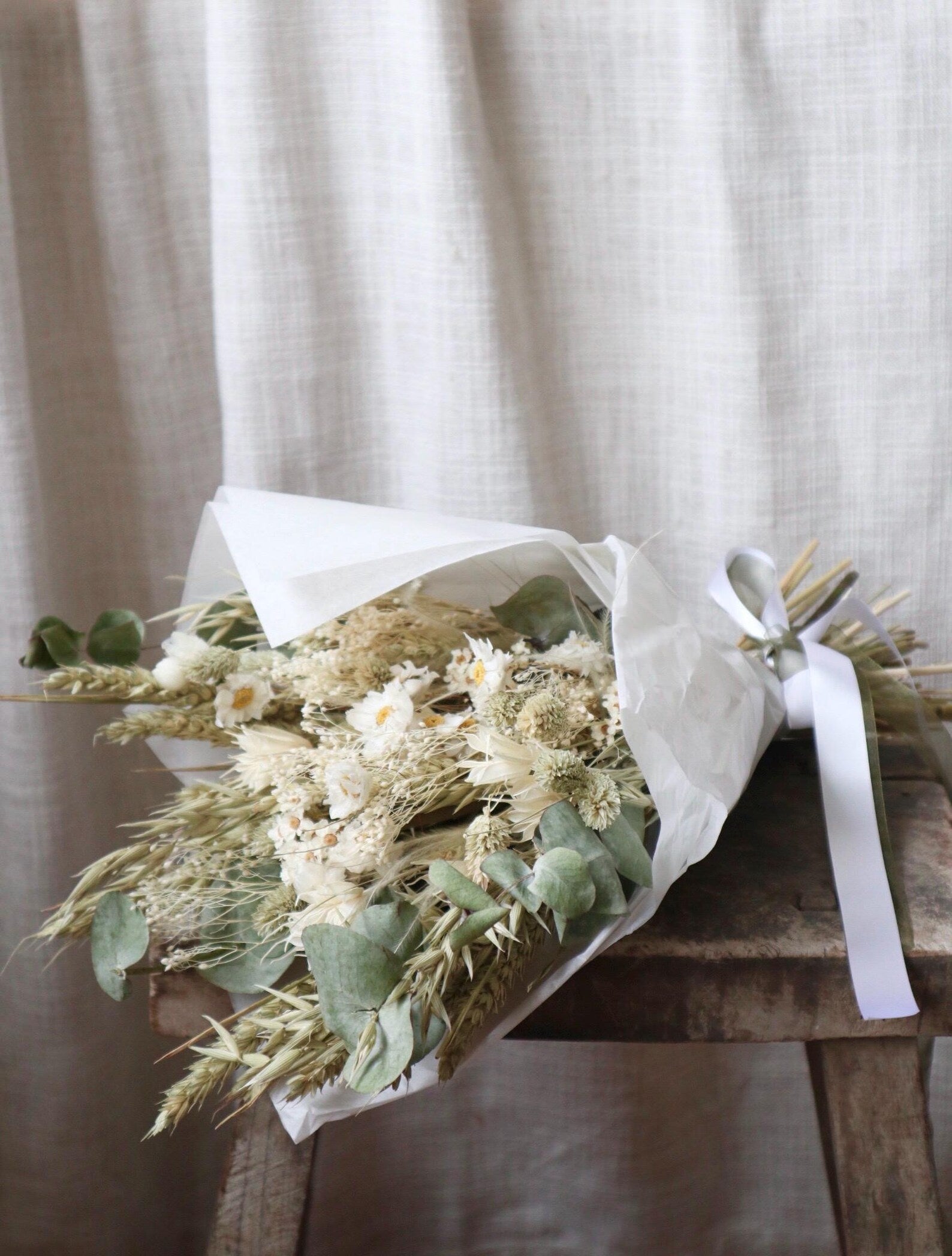 Sage Spring Dried Flower Bouquet