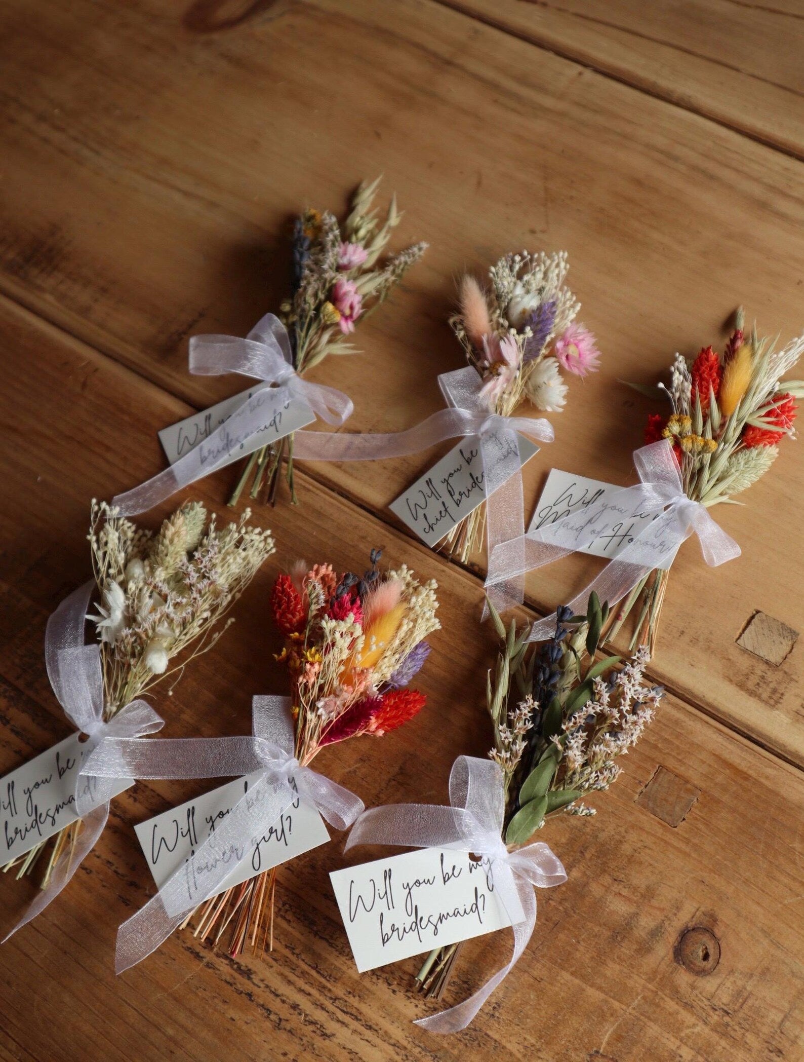 Mini Proposal Bouquets