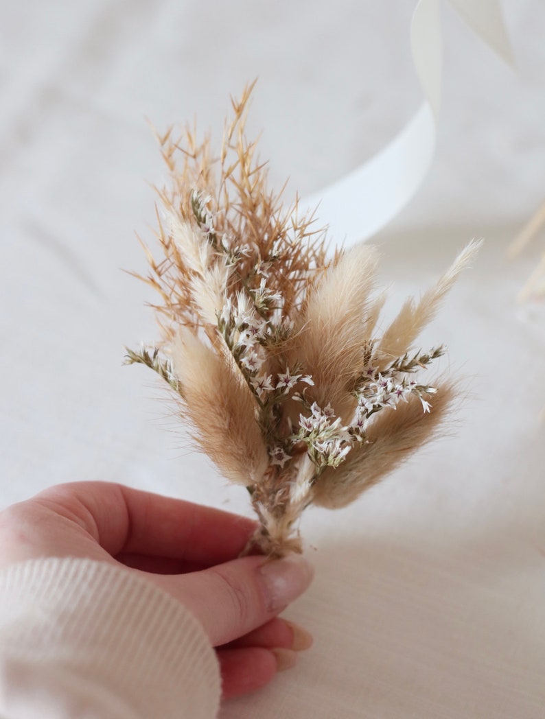 Sophia | Natural Dried Flower Wedding Bouquets