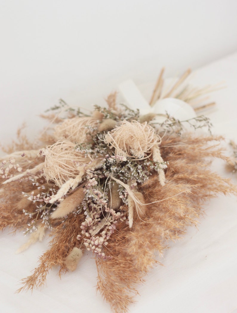 Sophia | Natural Dried Flower Wedding Bouquets