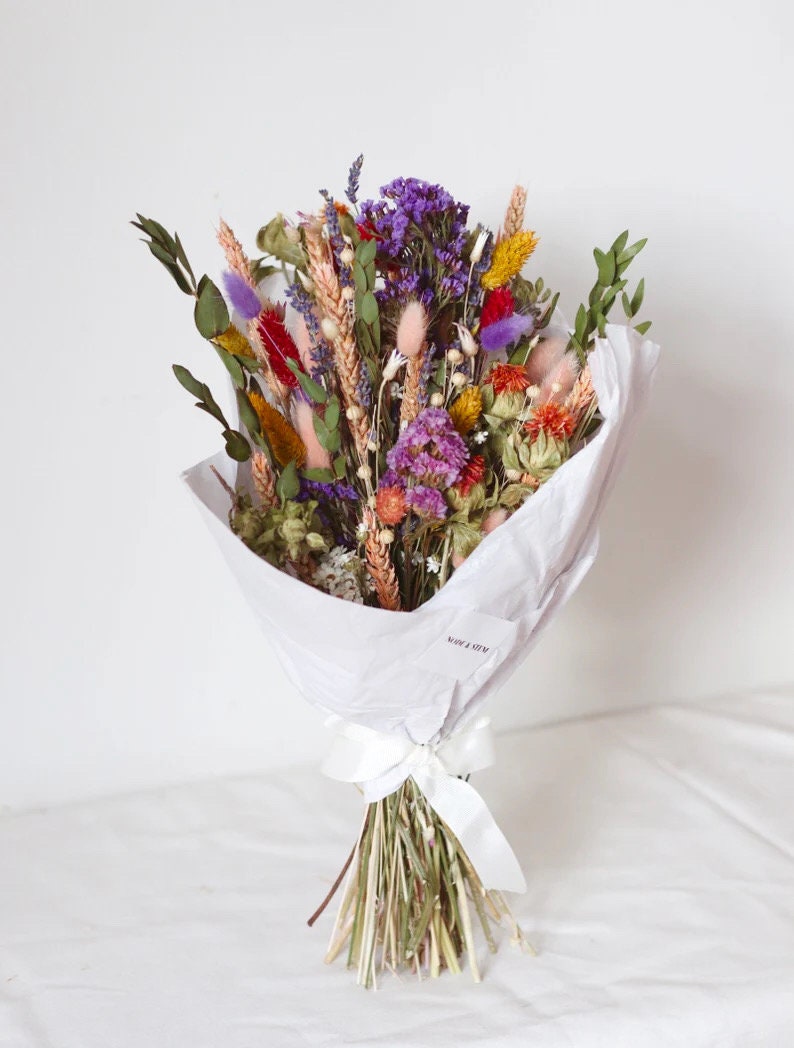 Mae | Colourful Dried Flower Bouquet