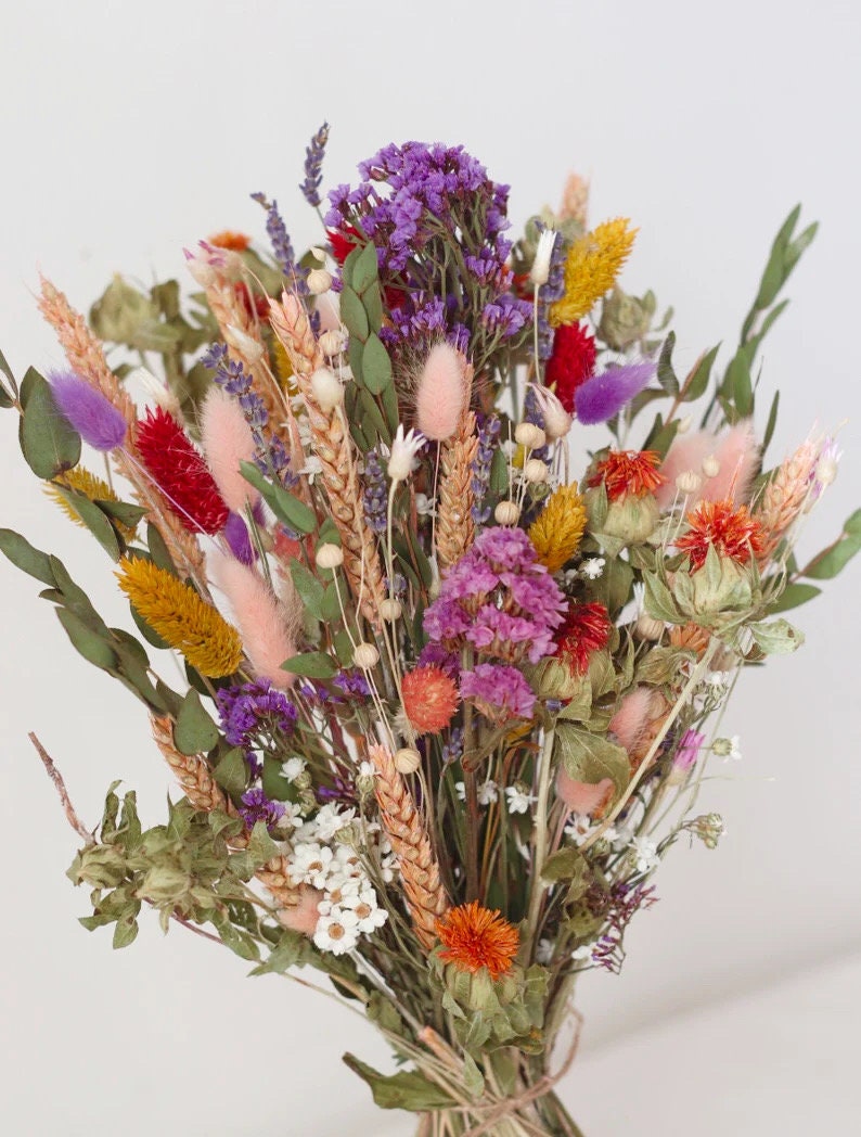 Mae | Colourful Dried Flower Bouquet