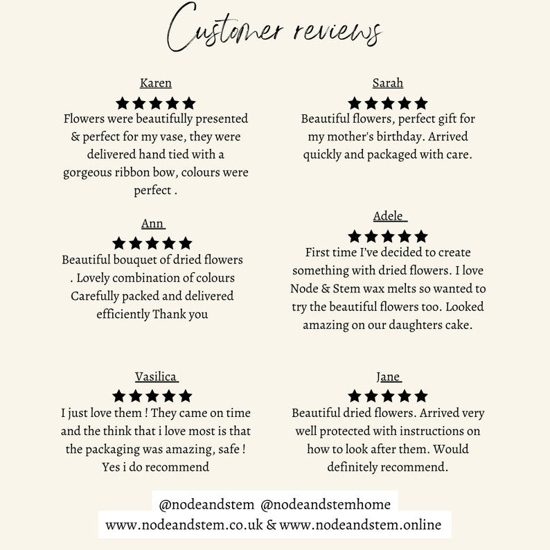 Lena | Spring Dried Flower Bouquet