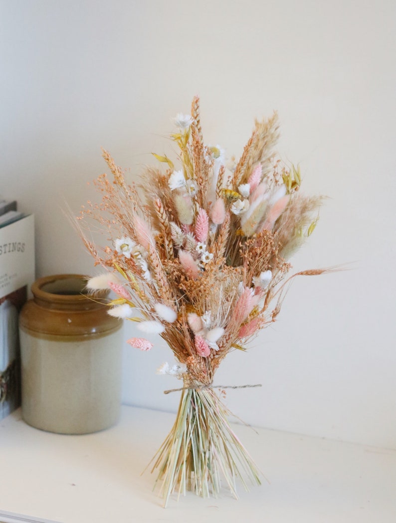 Annabelle | Pink Dried Flower Bouquet