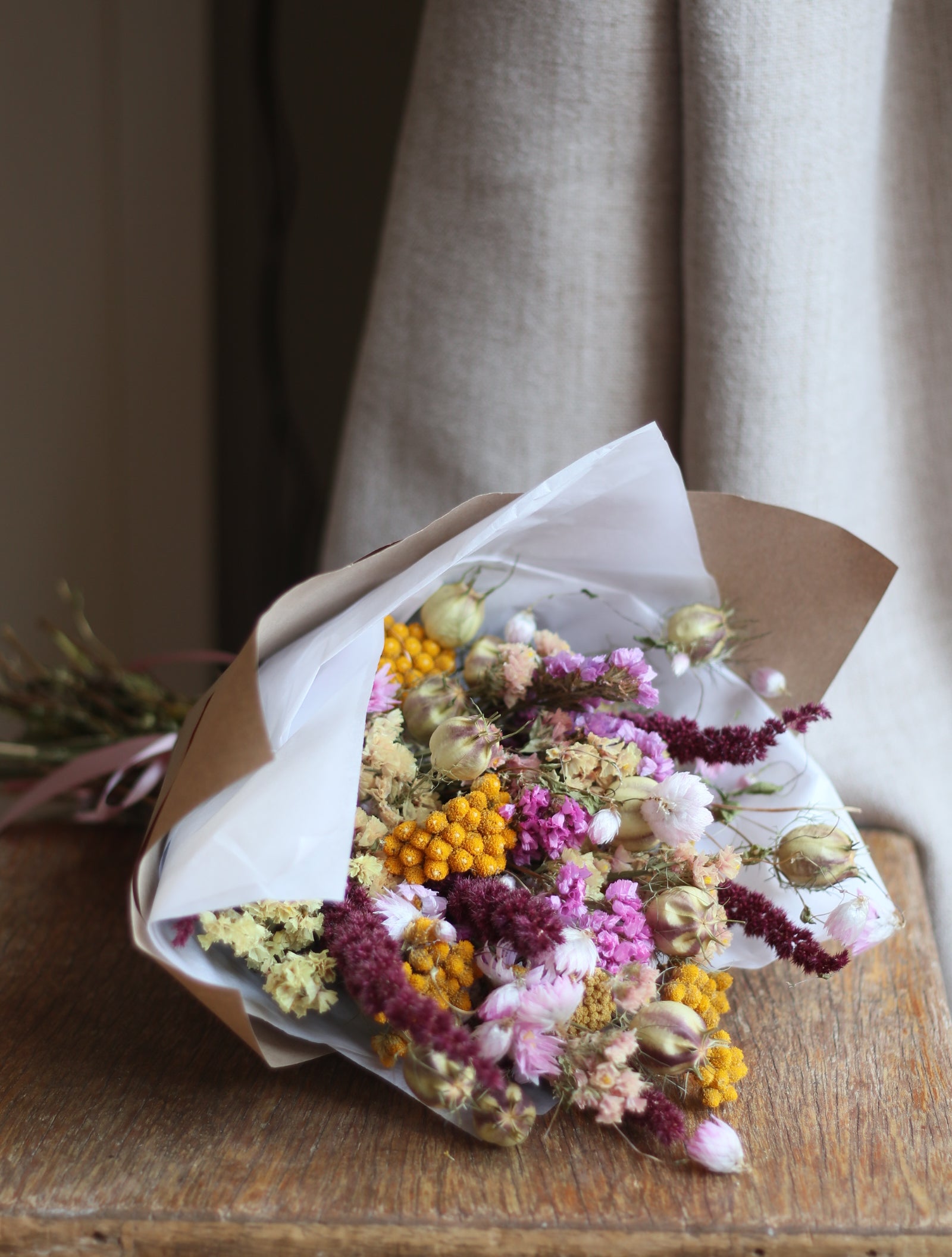 Winnie Dried Flower Bouquet