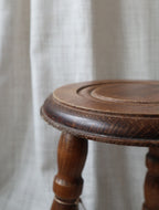 Small Rustic Bobbin Stool