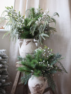 Elsa Frosted Berry Snow Pine Bouquet