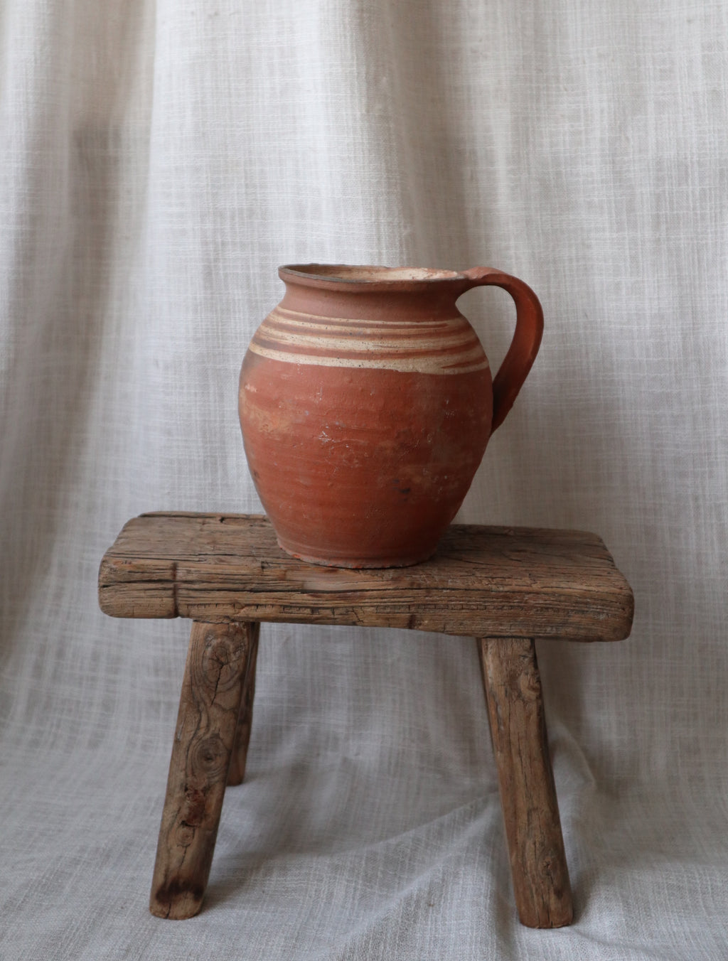 Rustic Antique Small Stool