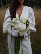 Calla | White & Green Artificial Flower Bouquet