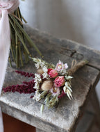Darcie Dried Rose Bridal Bouquet