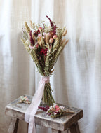 Darcie Dried Rose Bridal Bouquet