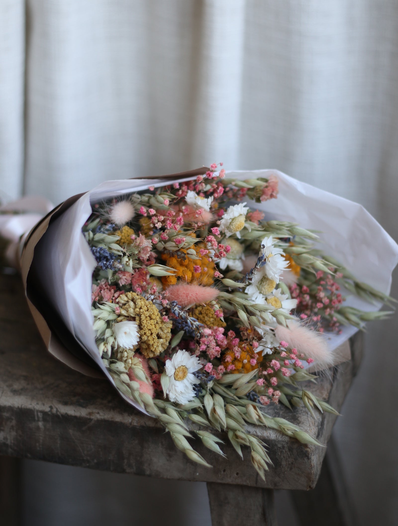 Maribel Dried Flower Bouquet
