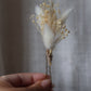 Dried Flower Hair Pins