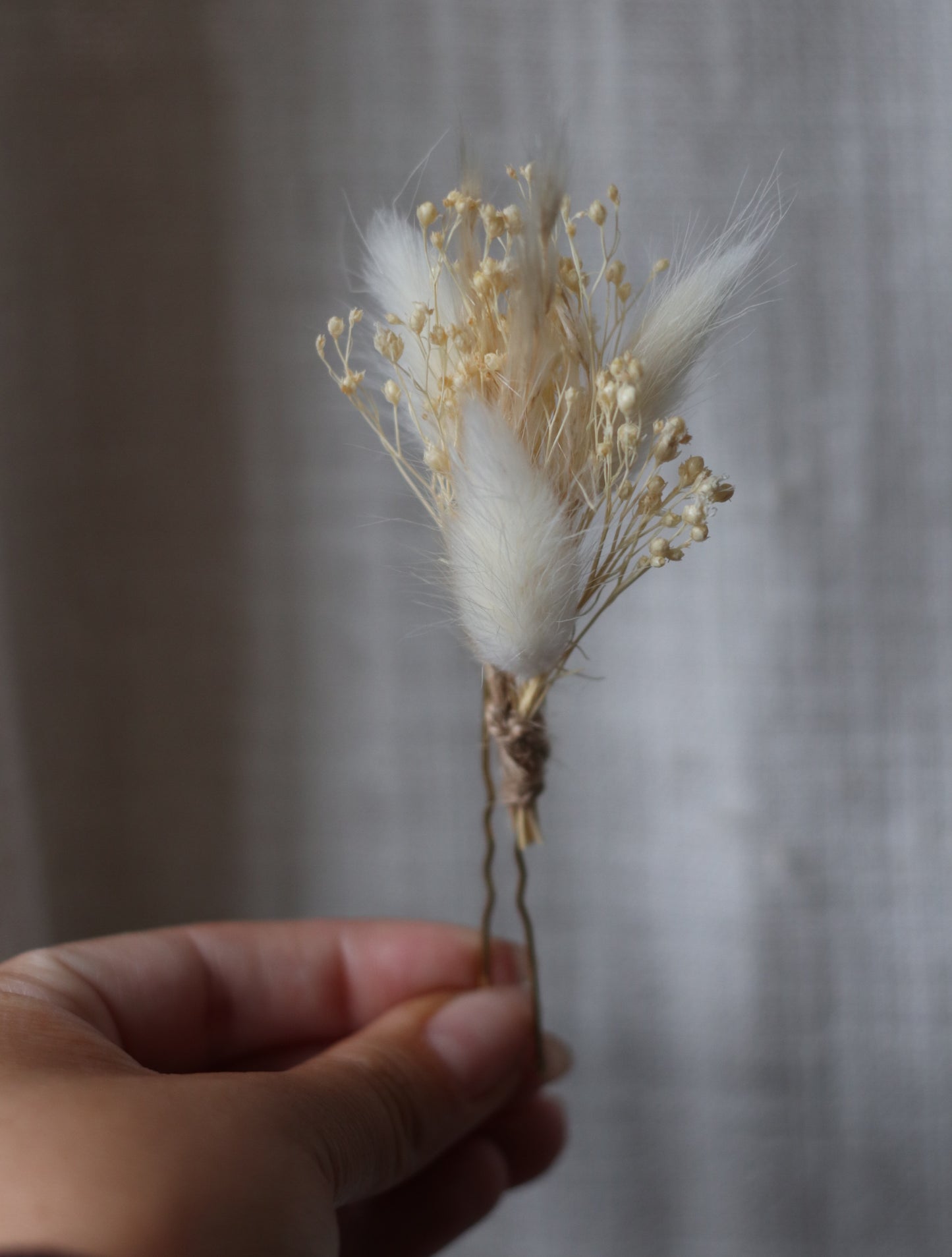 Dried Flower Hair Pins