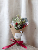 Mini Celyn Dried Flower Christmas Bouquet