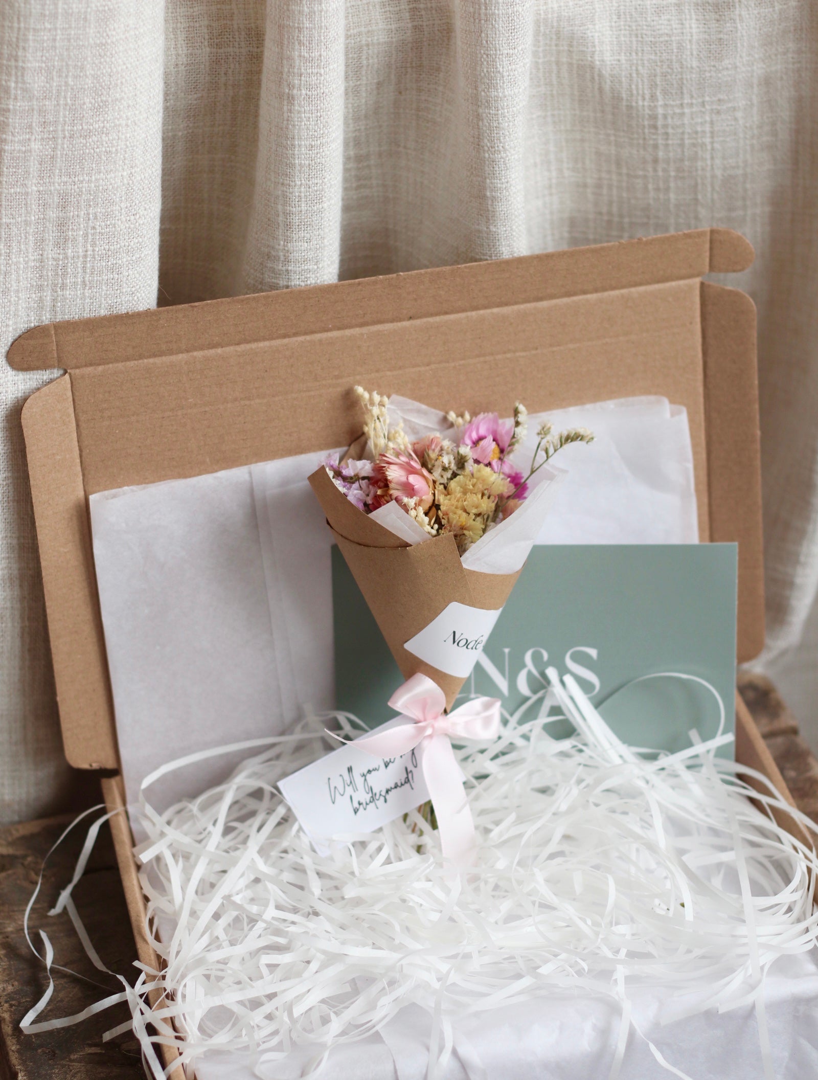 Pink Mini Bridesmaid Proposal Bunch