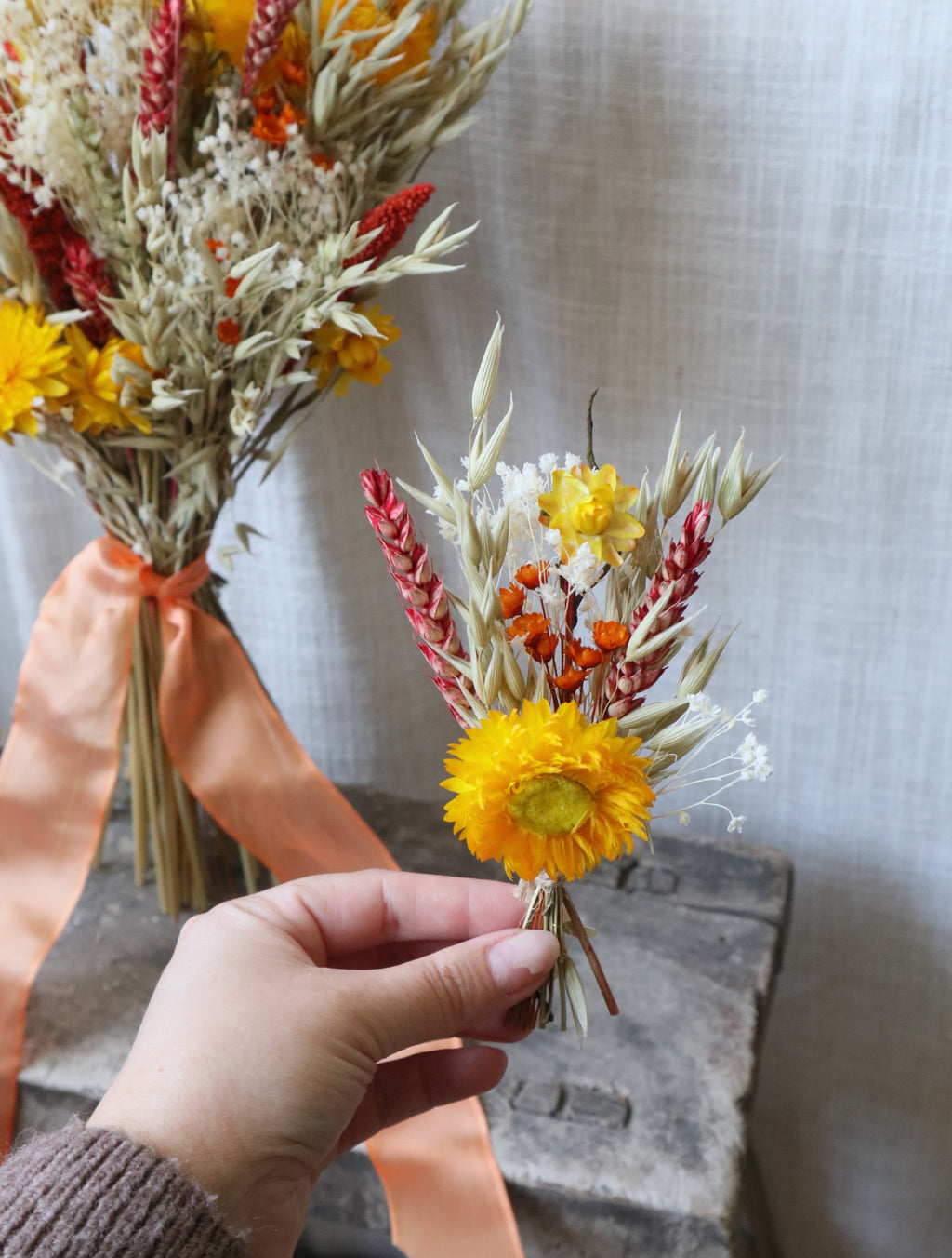 Nadia Autumn Dried Flower Bouquet