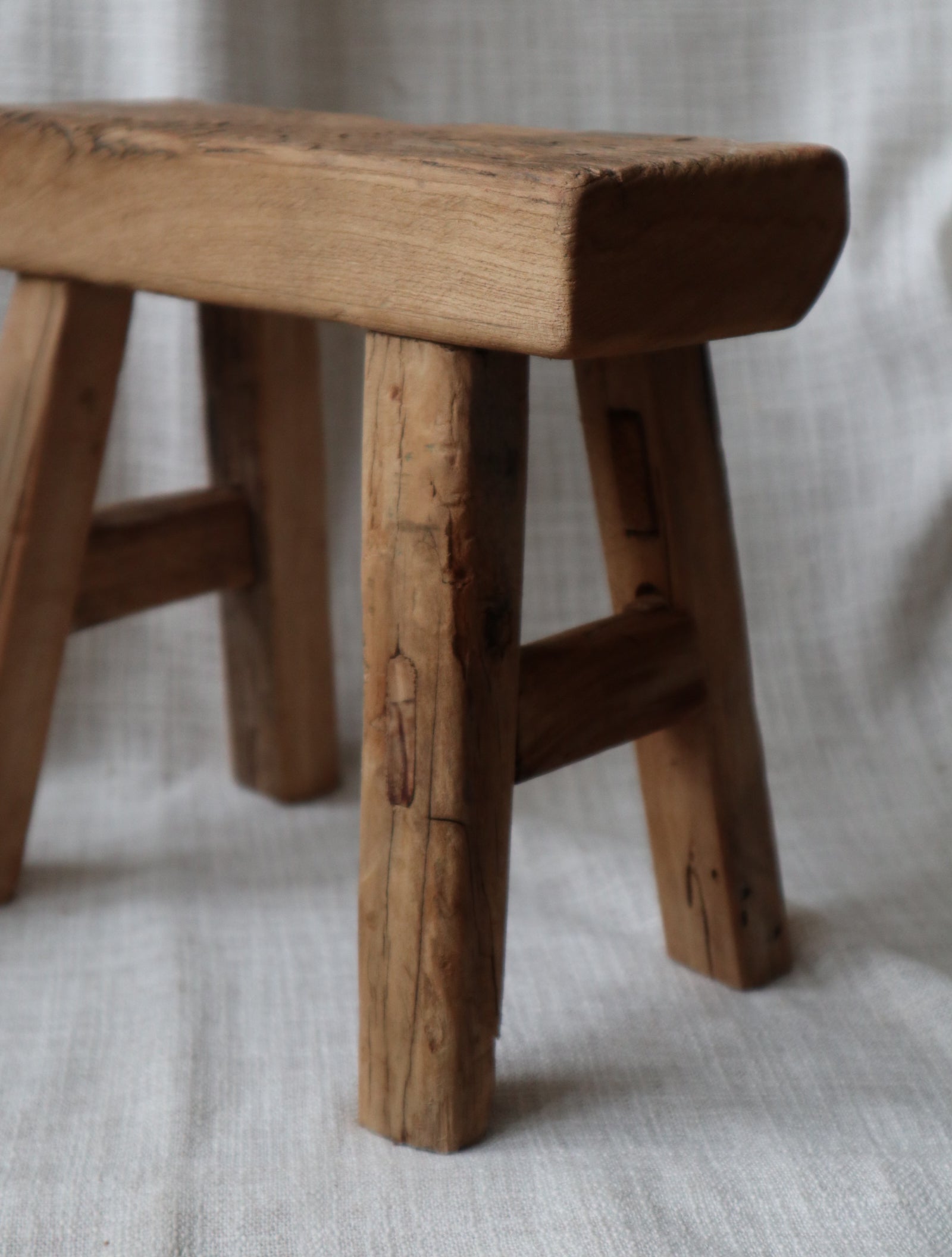 Rustic Antique Small Stool