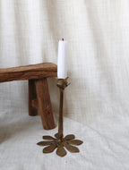 Flower Antique Candlestick