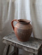 Antique Terracotta Stripe Vase