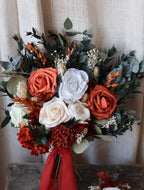 Faye Autumn Dried Wedding Bouquet