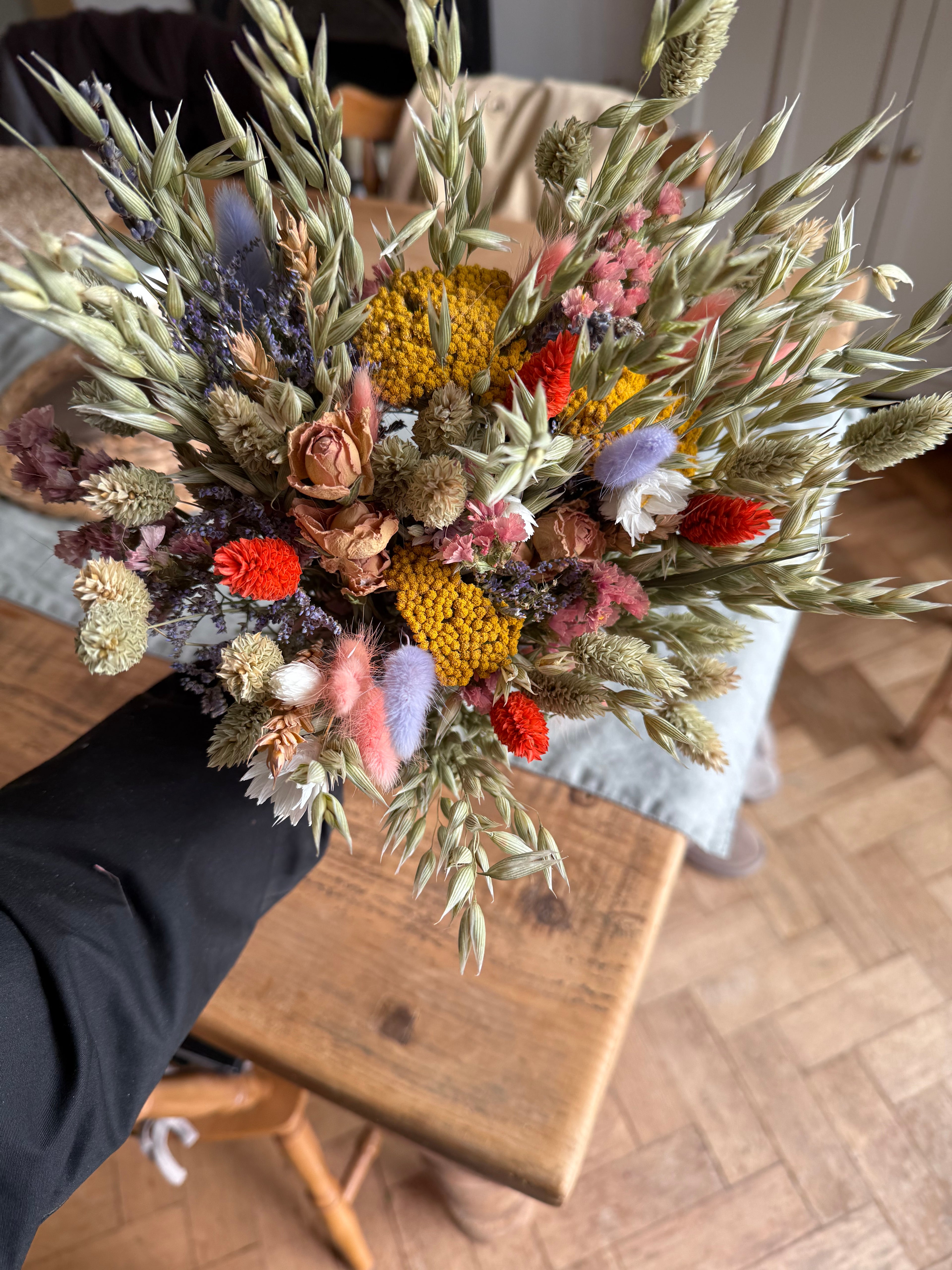 Nina Pastel Dried Flower Bouquet