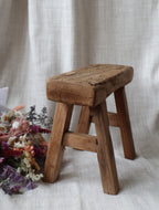 Rustic Antique Small Stool