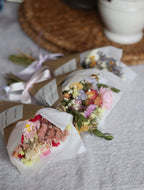 Mini Spring Bouquets, 3 Variations.