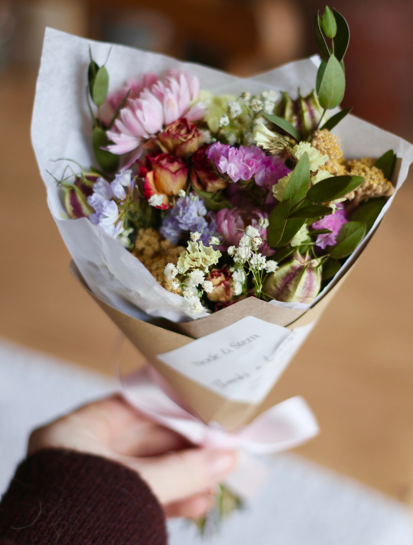 Mini Spring Bouquets, 3 Variations.