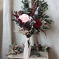 Ruby | Dark Burgundy, Green & Blush Wedding Bouquet