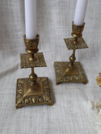 Pair of Brass Candlesticks