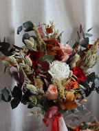 Saffron Autumn Preserved Bridal Bouquet