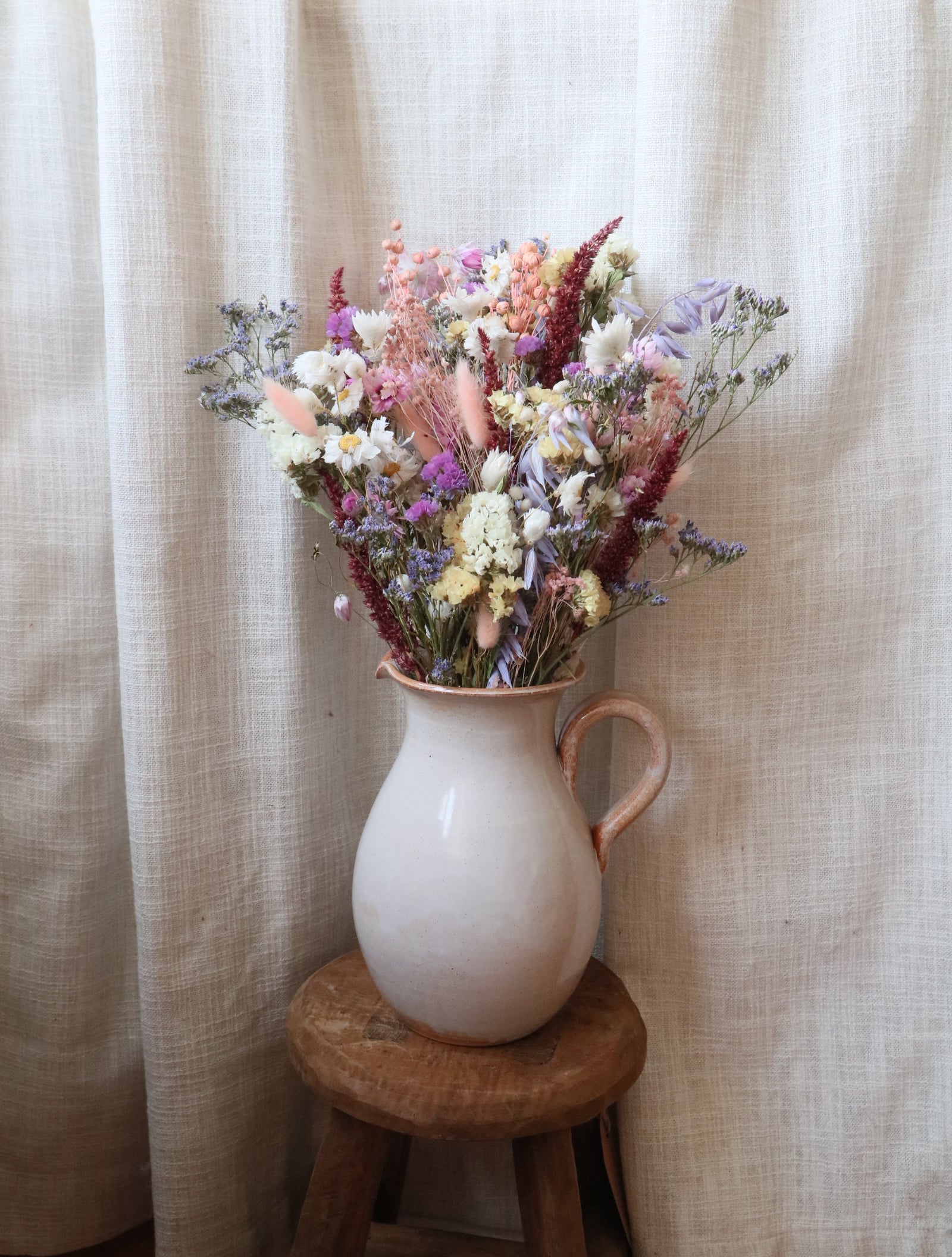 Blush Dried Flower Bouquet
