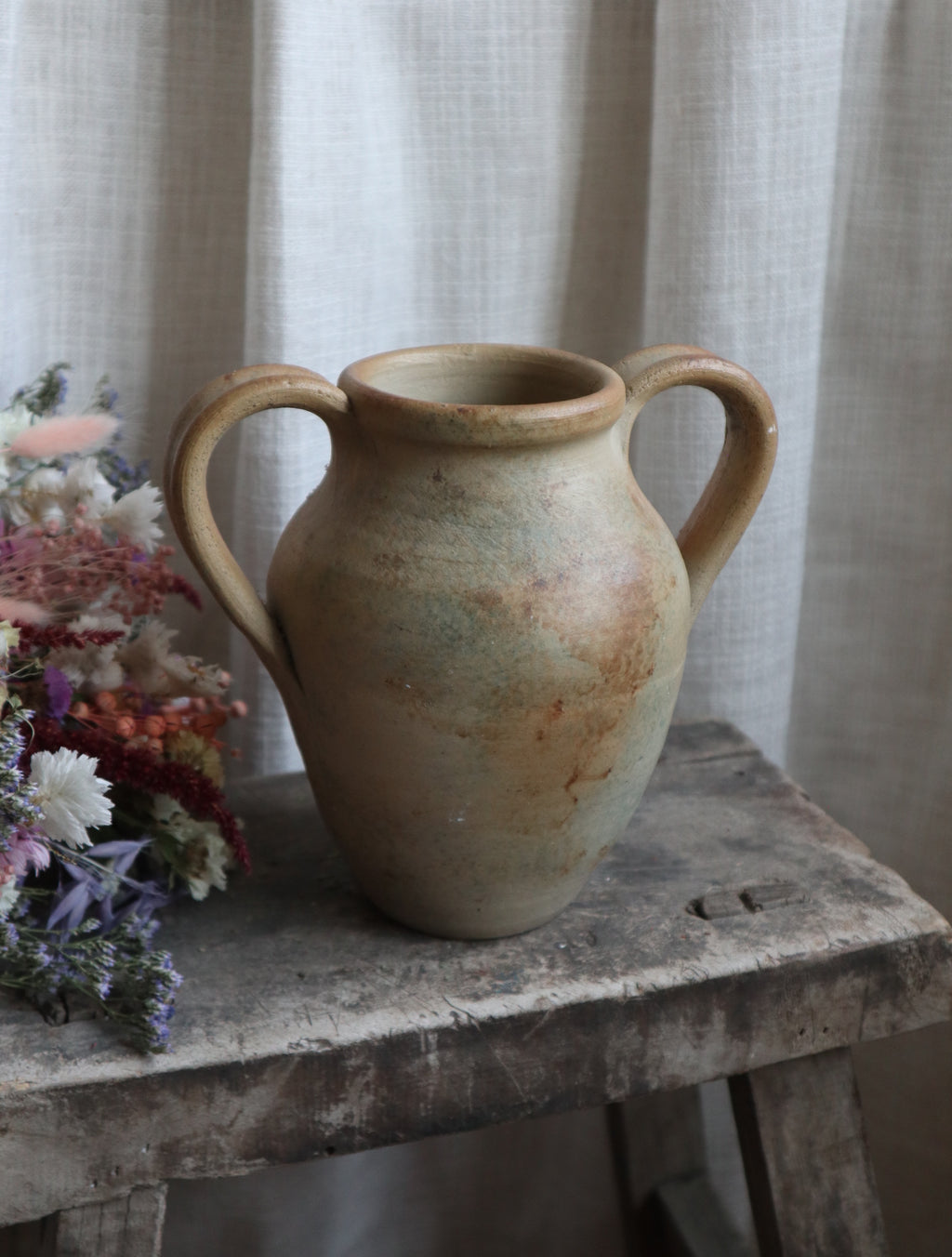 Antique Twin Handle Vase