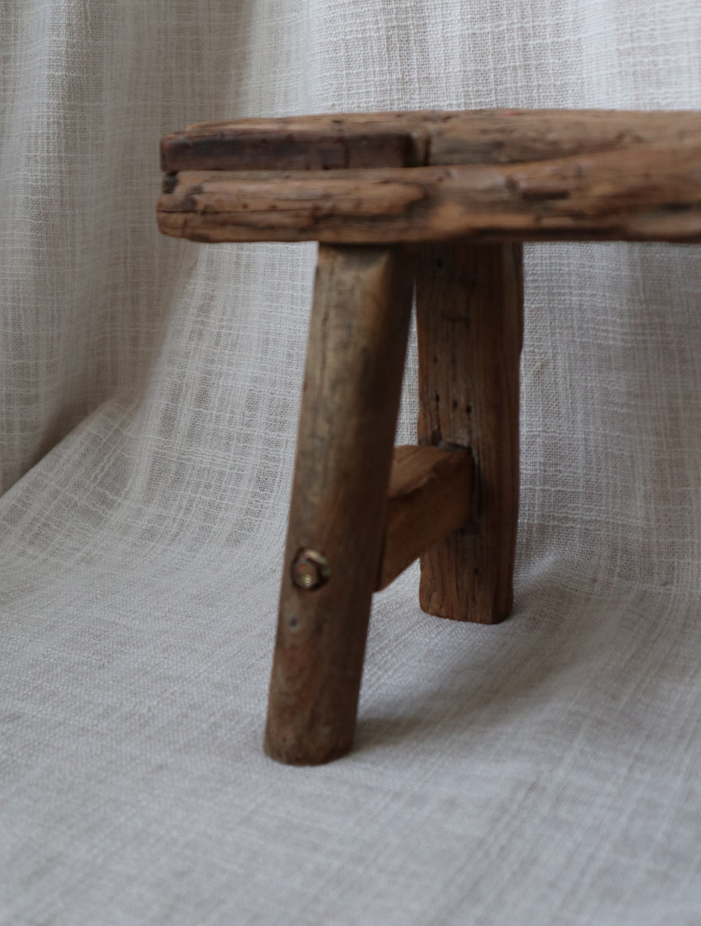 Rustic Antique Stool