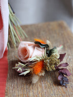 Saffron Autumn Preserved Bridal Bouquet