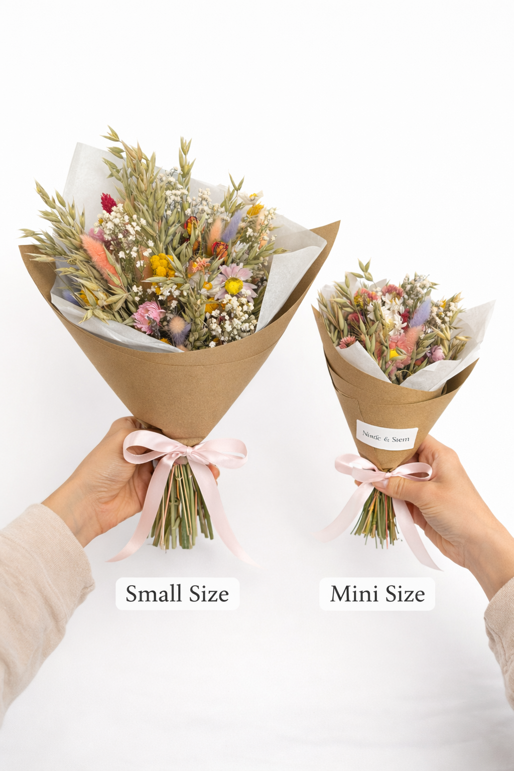 Nina Pastel Dried Flower Bouquet
