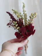 Raven Burgundy Artificial & Preserved Rose bouquet