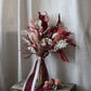 Magenta | Pink, Peach & Burgundy Dried Flower Bouquet