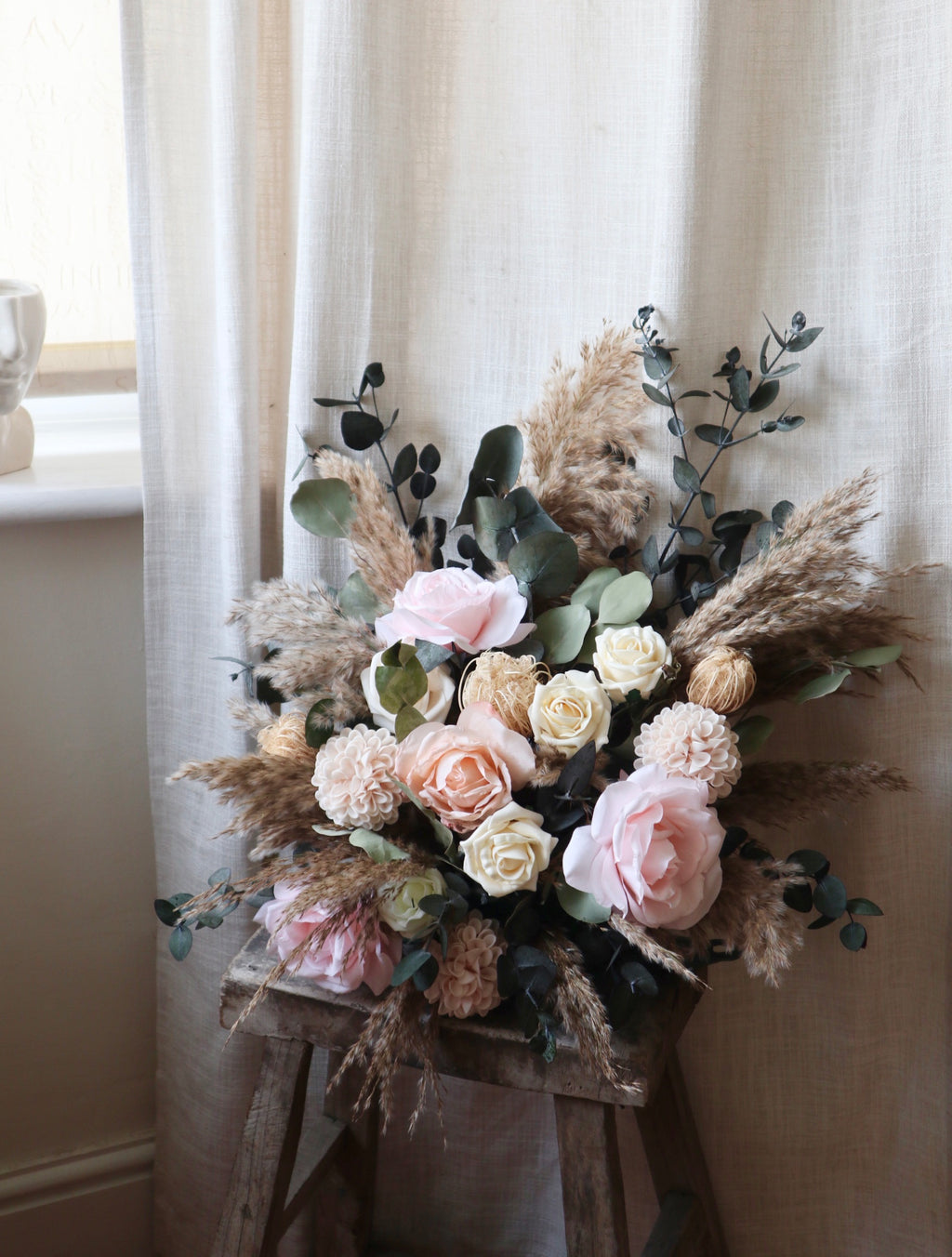 Dried Flower Floor Arrangement