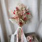 Sofia | Pink, Peach & White Dried Flower Bouquet